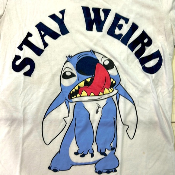 Women’s Disney Stay Weird Stich Tee - Picture 1 of 6